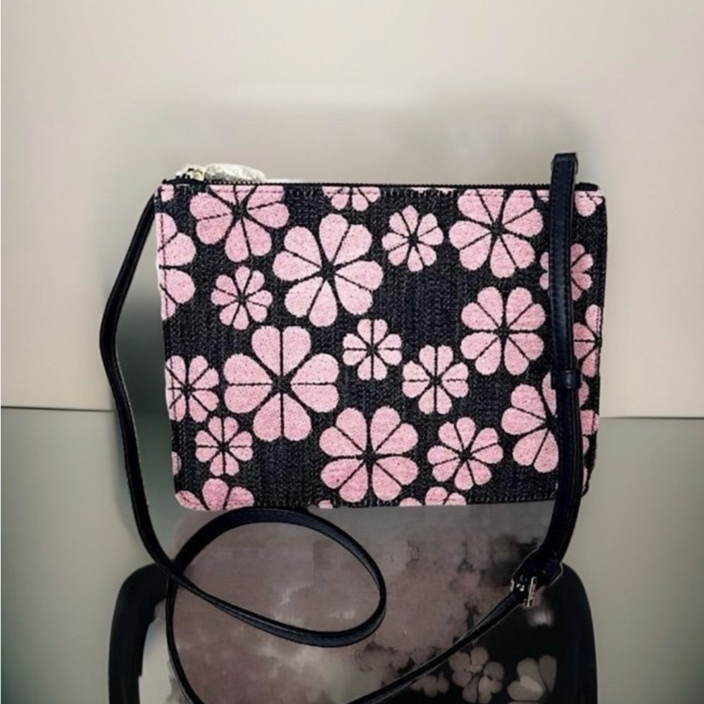 KATE SPADE On Purpose Chenille Clover Small Crossbody